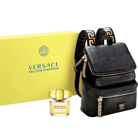 versace variety gift set|Versace gift set with backpack.